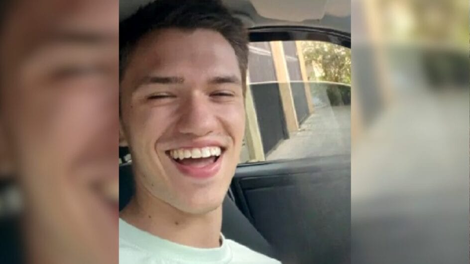 Gabriel Bongiolo, de 24 anos, morreu após cair em cachoeira em Águas Mornas (SC).
