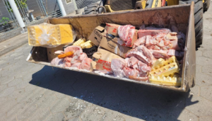 Operação conjunta apreende 1.300 quilos de carnes e produtos impróprios para consumo em São Francisco do Sul