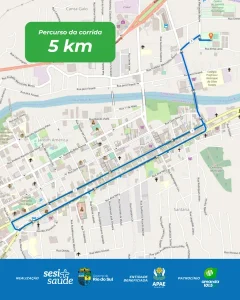 Corrida de rua interdita vias em Rio do Sul no domingo