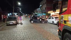 Acidente com seis veículos deixa um ferido em Timbó