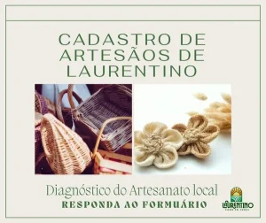 Artesãos de Laurentino, queremos conhecer vocês!