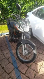 Motocicleta é furtada durante a madrugada no bairro Fortaleza, em Blumenau
