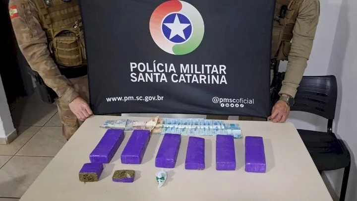 Polícia Militar apreende mais de três quilos de maconha durante a Operação 190