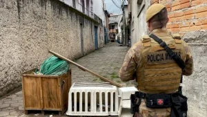 Operação Repressão é realizada no bairro Monte Cristo em Florianópolis