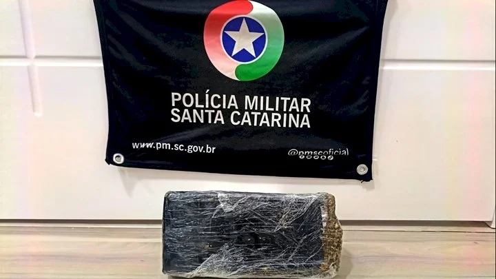 Fiscalização de trânsito flagra tráfico de drogas em São Lourenço do Oeste