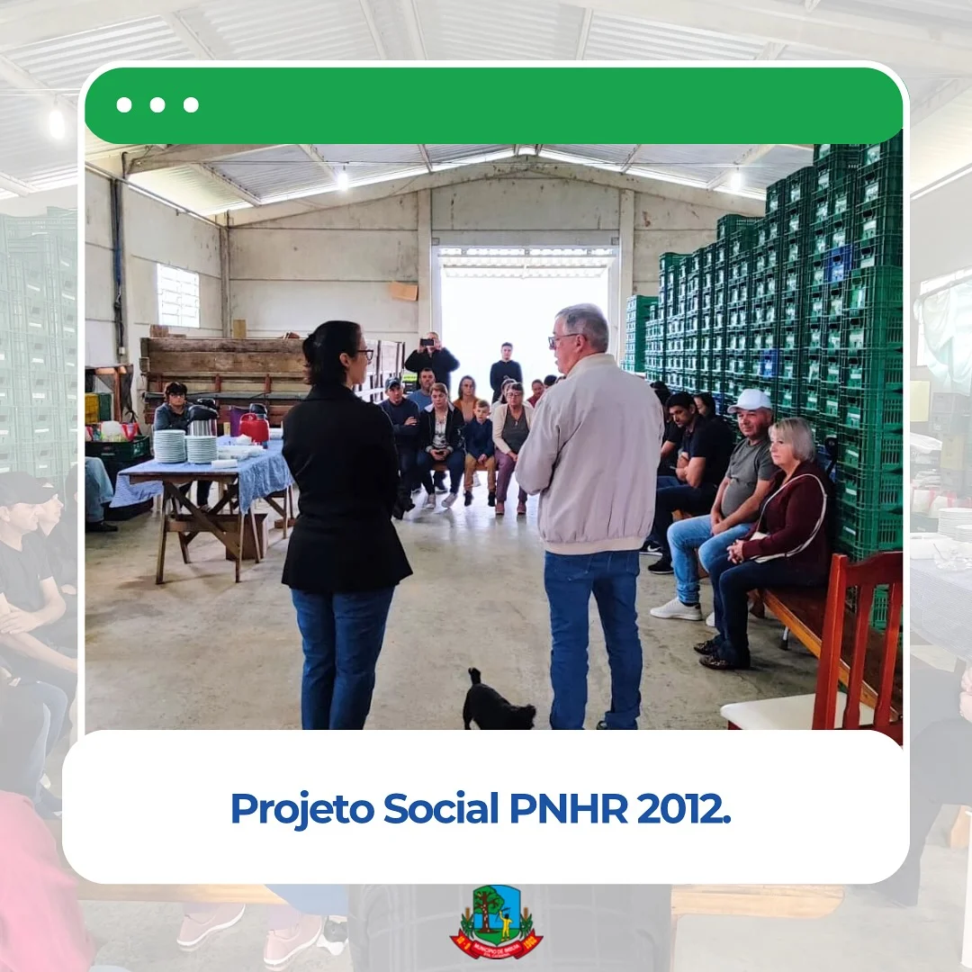Imbuia avança na conclusão do projeto social do Programa Nacional de Habitação Rural