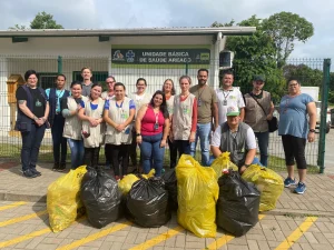 Agentes Comunitários de Saúde e de Combate a Endemias realizam Mutirão contra o mosquito da Dengue no Ribeirão Areado em Ibirama