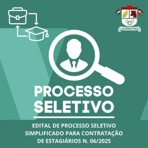 Prefeitura de Laurentino abre processo seletivo para estagiários em diversas áreas