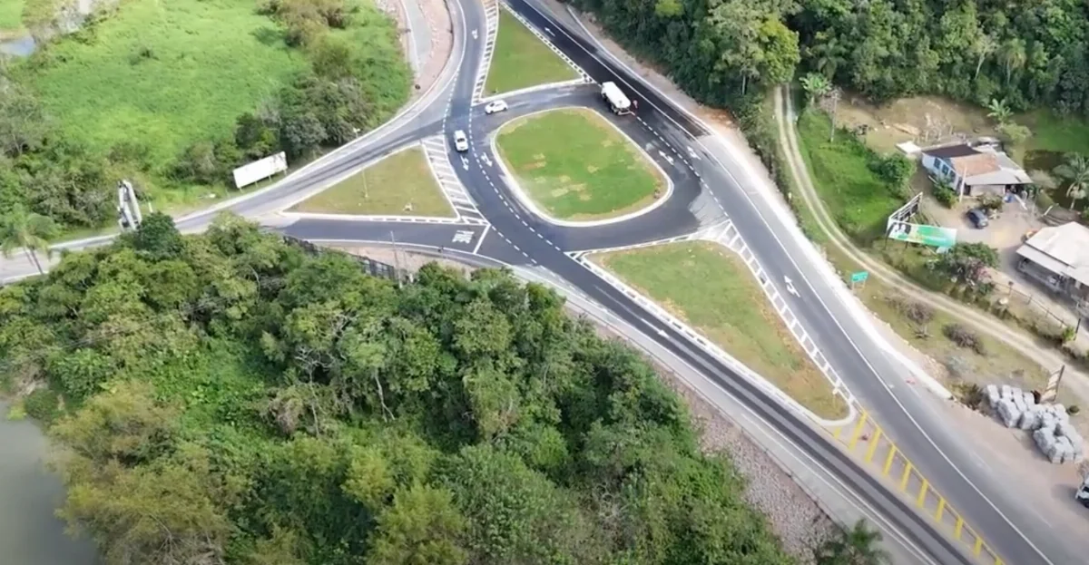 DNIT conclui obras de alteamento na BR-470/SC