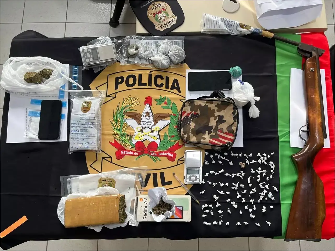 Polícia Civil desarticula organização criminosa em Bom Retiro