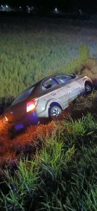 Condutora ferida em acidente na SC-110, em Rodeio