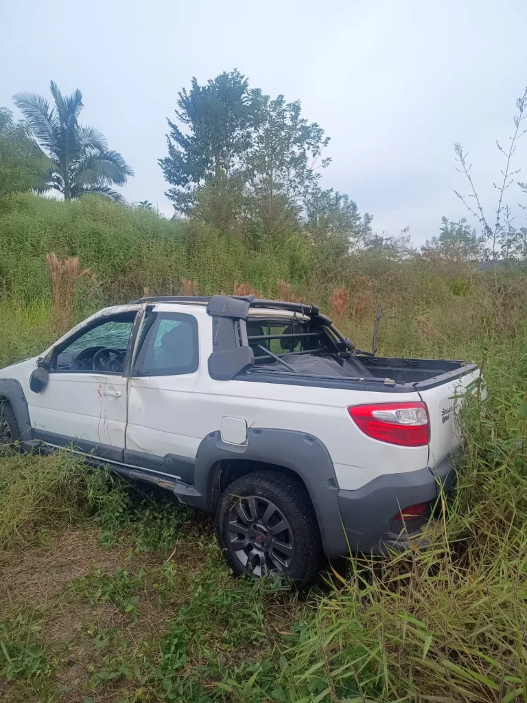 Motorista de 59 anos fica ferido em acidente na SC-425, em Mirim Doce