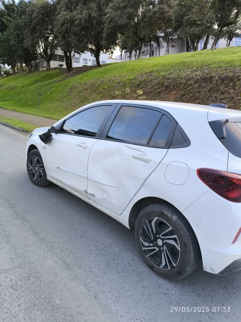 Motociclista é encaminhado ao hospital após acidente, em Ituporanga