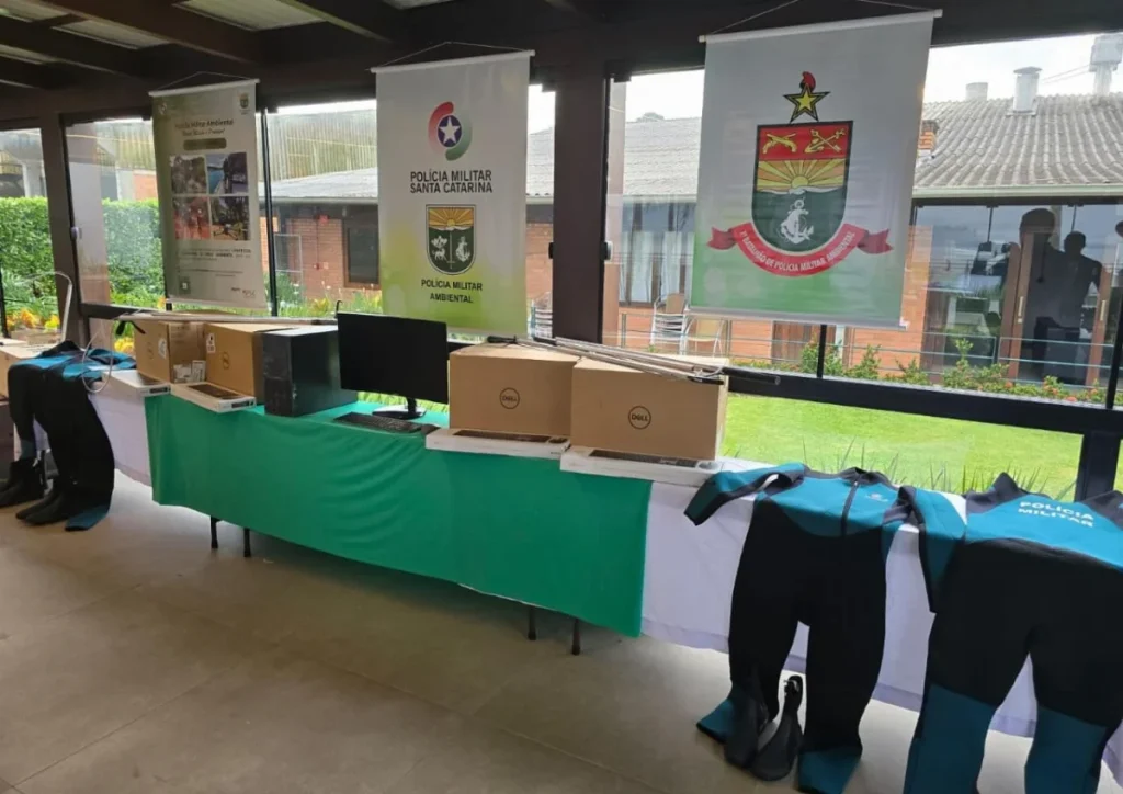 Polícia Militar Ambiental recebe R$ 2,5 milhões em equipamentos, em Joinville