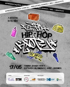 Festival movimenta a cena Hip-Hop de Rio do Sul