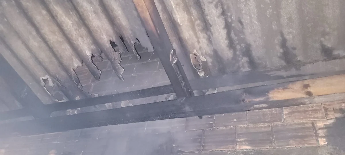 O princípio de incêndio ocorreu em uma casa do Bairro Fátima, em Otacílio Costa.