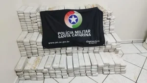 Polícia Militar apreende mais de 850 quilos de drogas em Santa Catarina