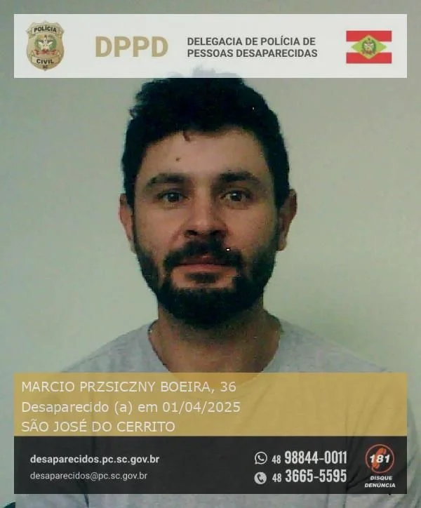 Moradora de Ituporanga pede ajuda da comunidade para encontrar filho, desaparecido desde abril
