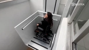 Como o elevador de acessibilidade facilita a rotina