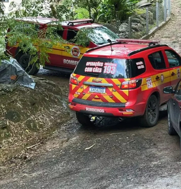 Bombeiros retomam buscas à morador de Indaial que está desaparecido, em Rodeio