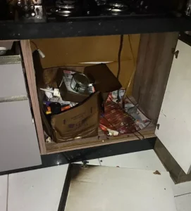 Homem tem queimaduras graves ao tentar combater princípio de incêndio, em Indaial