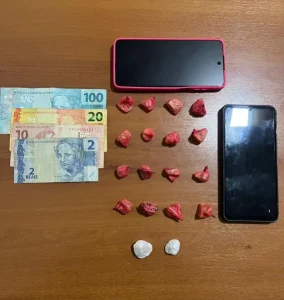 Casal é preso por tráfico de drogas após abordagem de trânsito em Ibirama