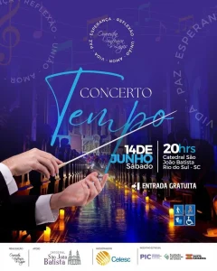 Concerto Tempo será apresentado neste sábado na Catedral de Rio do Sul