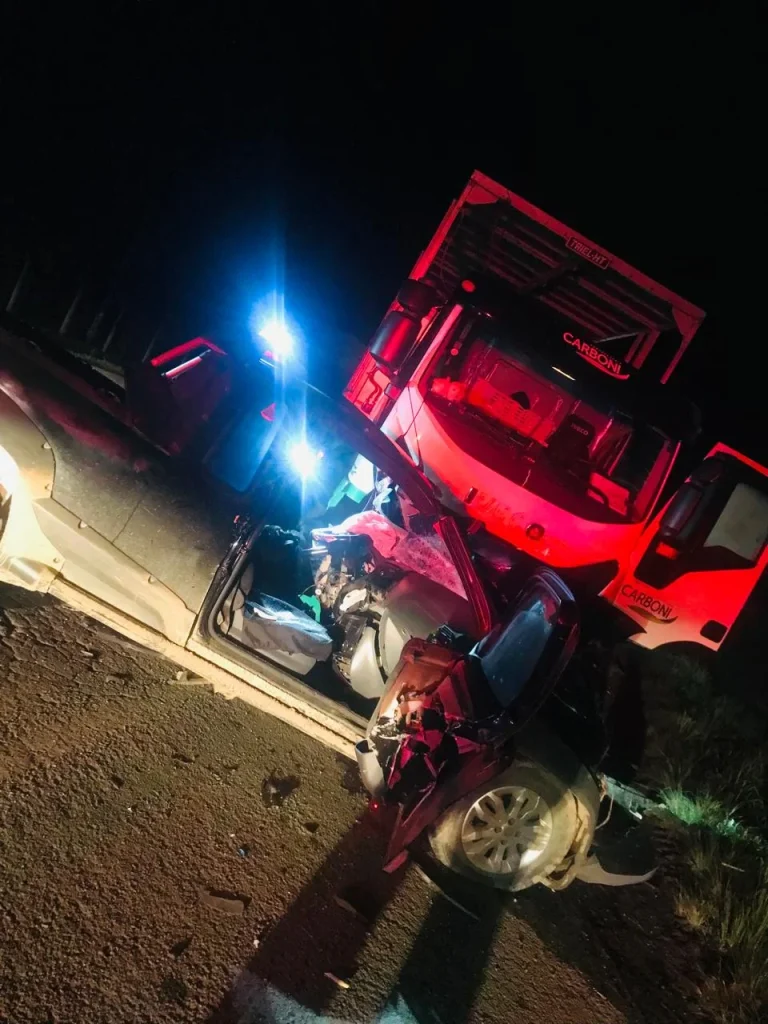 Idoso de 67 anos morre em acidente na BR-280, em Mafra