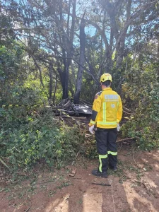13 pessoas sobreviveram à queda de balão em SC; bombeiros confirmam 8 mortes