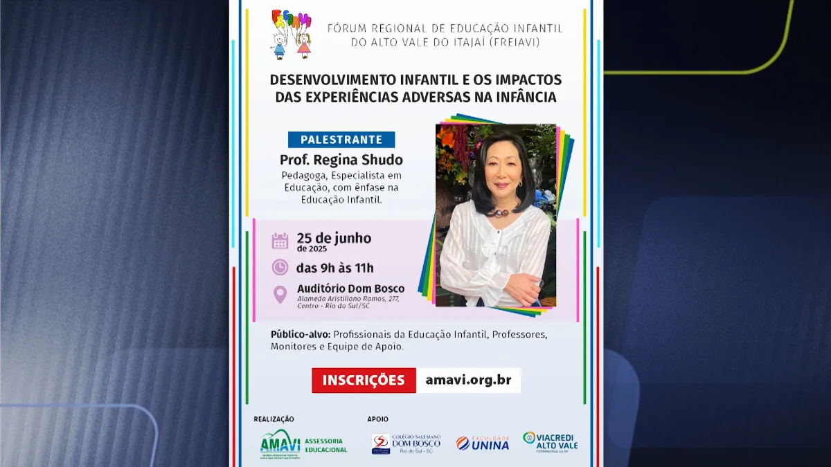 Fórum Regional de Educação Infantil.