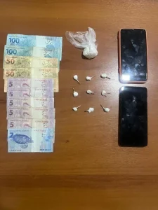 Operação de trânsito em Ibirama termina com apreensão de drogas