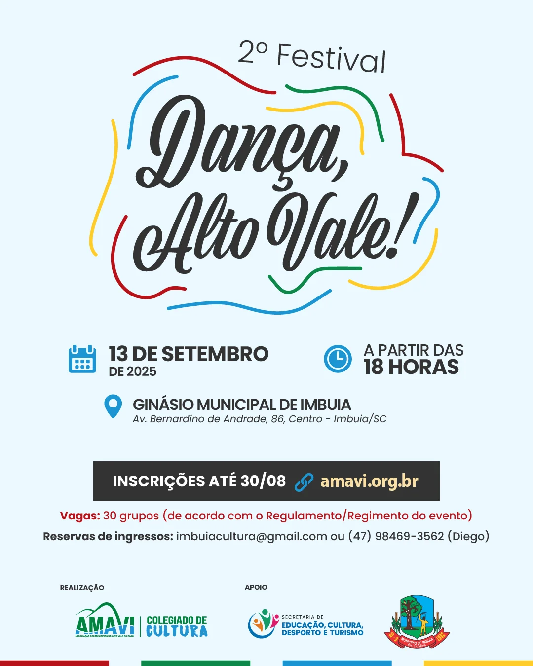 Vem aí o 2º Festival Dança, Alto Vale!
