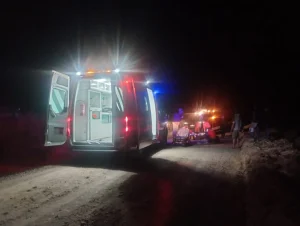 Motociclista fica ferido após sofrer queda na Serra da Abelha, em Vitor Meireles
