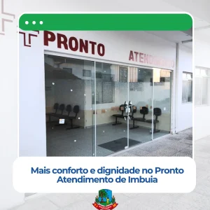 Prefeitura de Imbuia instala proteção na entrada do Pronto Atendimento para garantir mais conforto aos pacientes