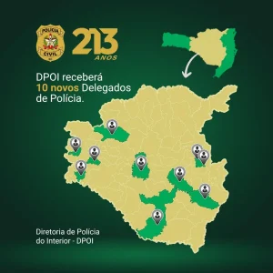 Delegacia-Geral anuncia novos delegados para unidades do interior de Santa Catarina