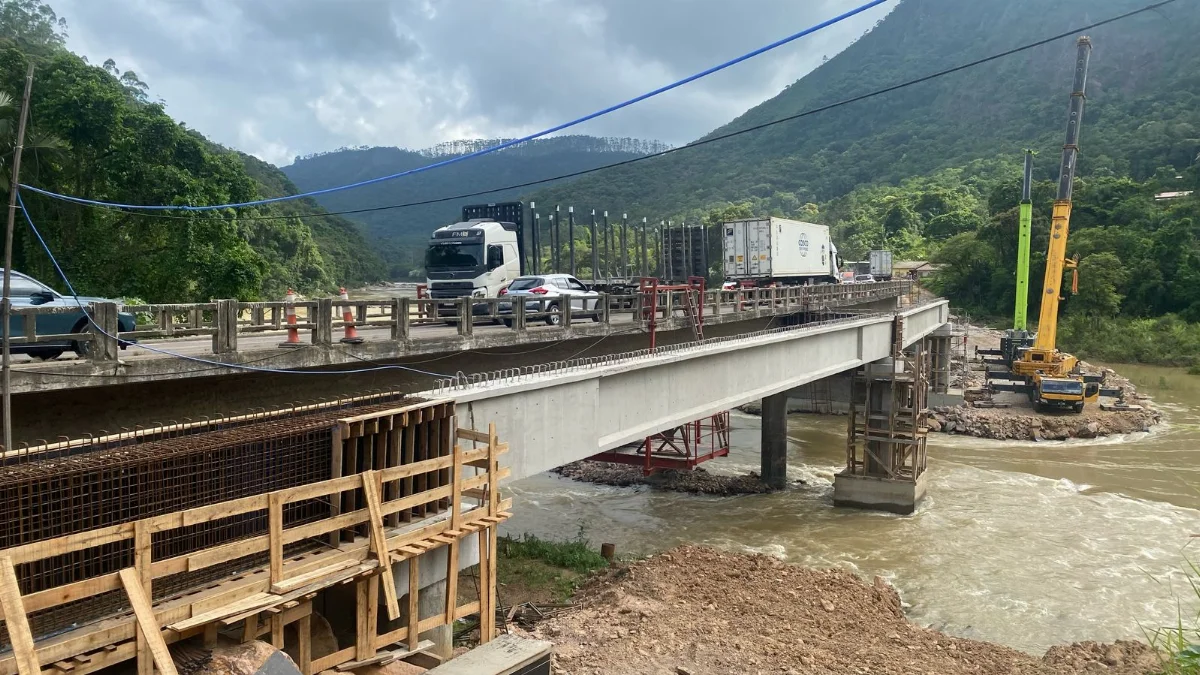 DNIT comunica nova interdição noturna na ponte entre Ibirama e Apiúna nesta semana