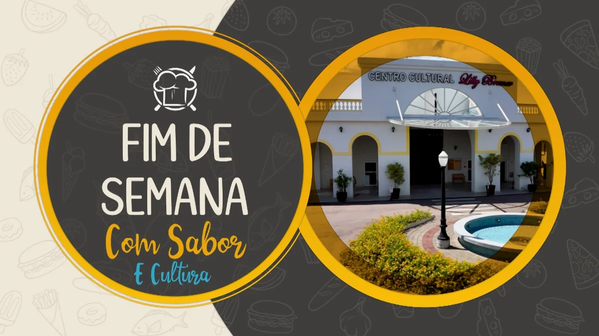 Confira os eventos reservados para você aproveitar a folga no quadro Fim de Semana com Sabor e Cultura