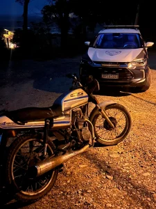 Motocicleta furtada é recuperada pela Guarda Municipal em Rio do Sul