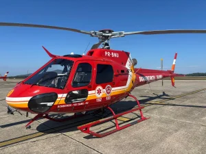 Com módulo importado da França, Arcanjo 03 retoma operações aéreas em Blumenau