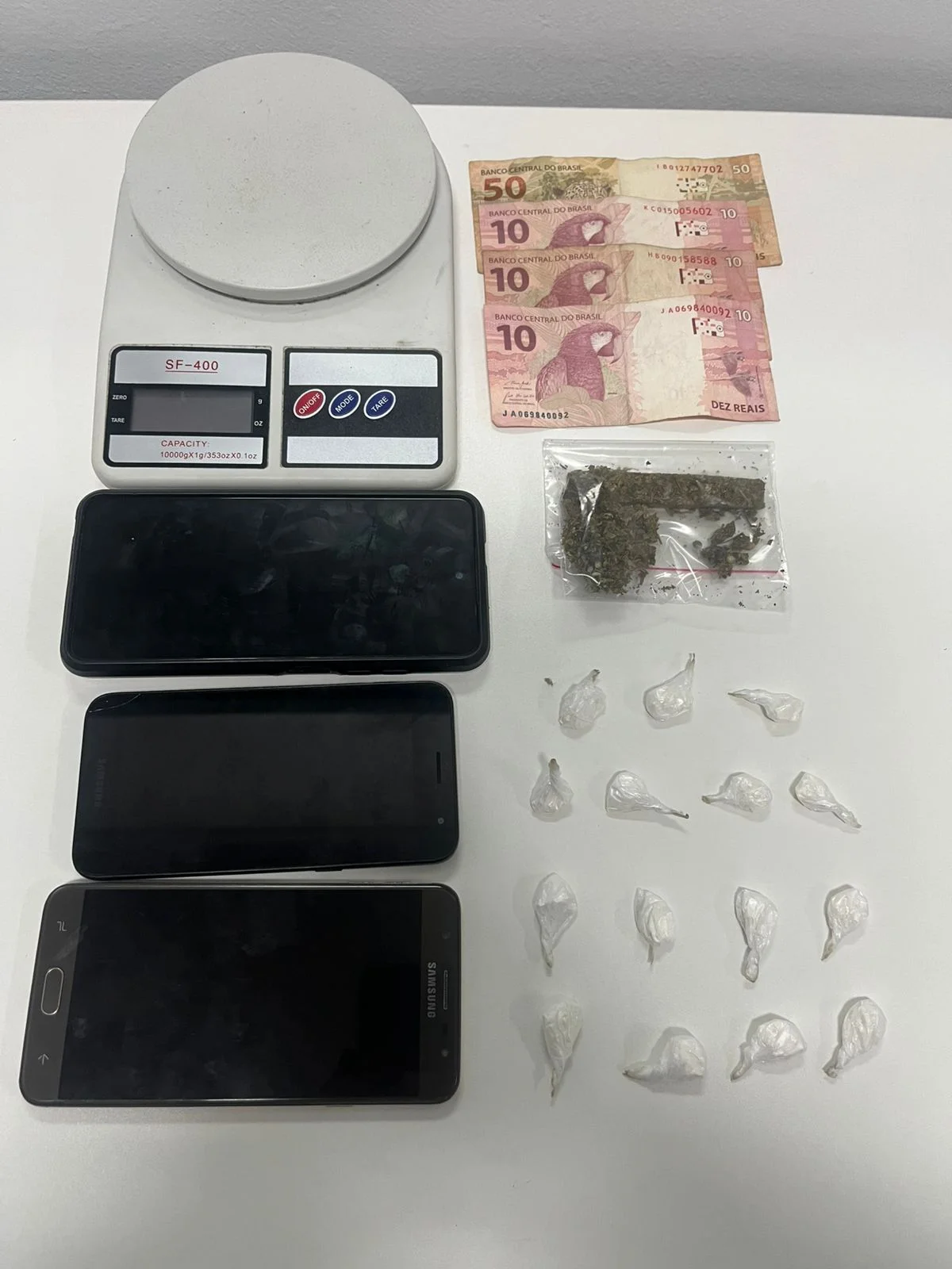 Polícia apreende cocaína e homens são presos por tráfico de drogas em Ibirama