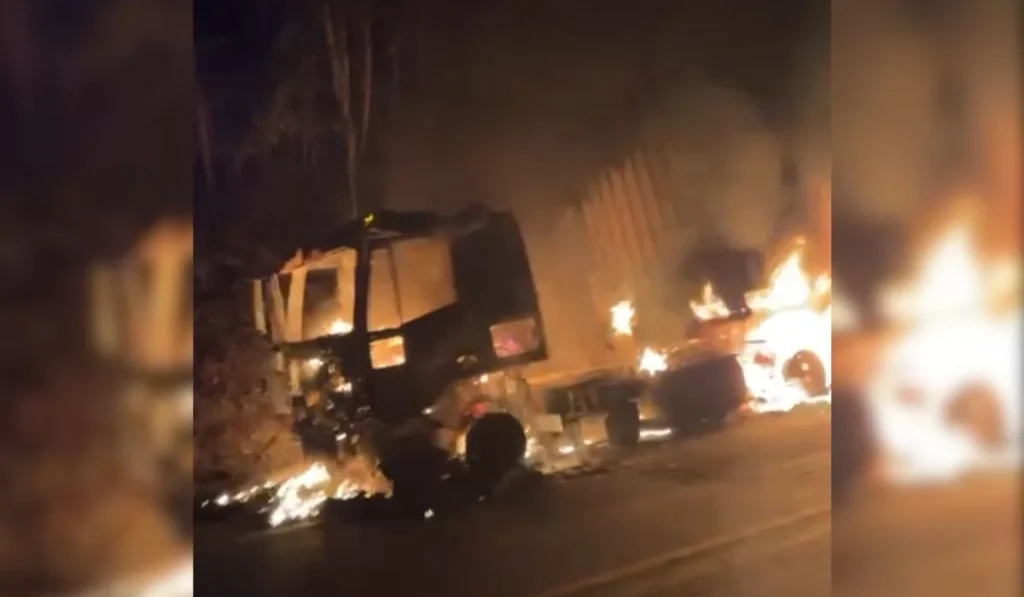 Incendio Em Carreta 1