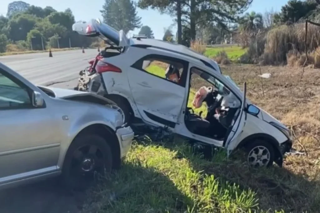Identificadas as jovens que morreram em grave acidente na BR-470, em Campos Novos