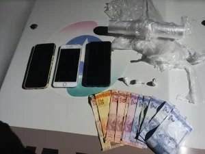 Polícia Militar prende suspeitos de tráfico em Pouso Redondo