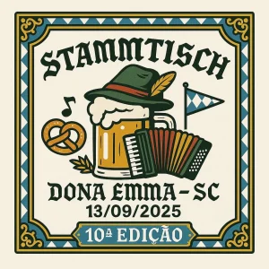 Dona Emma se prepara para a 10ª Stammtisch em setembro