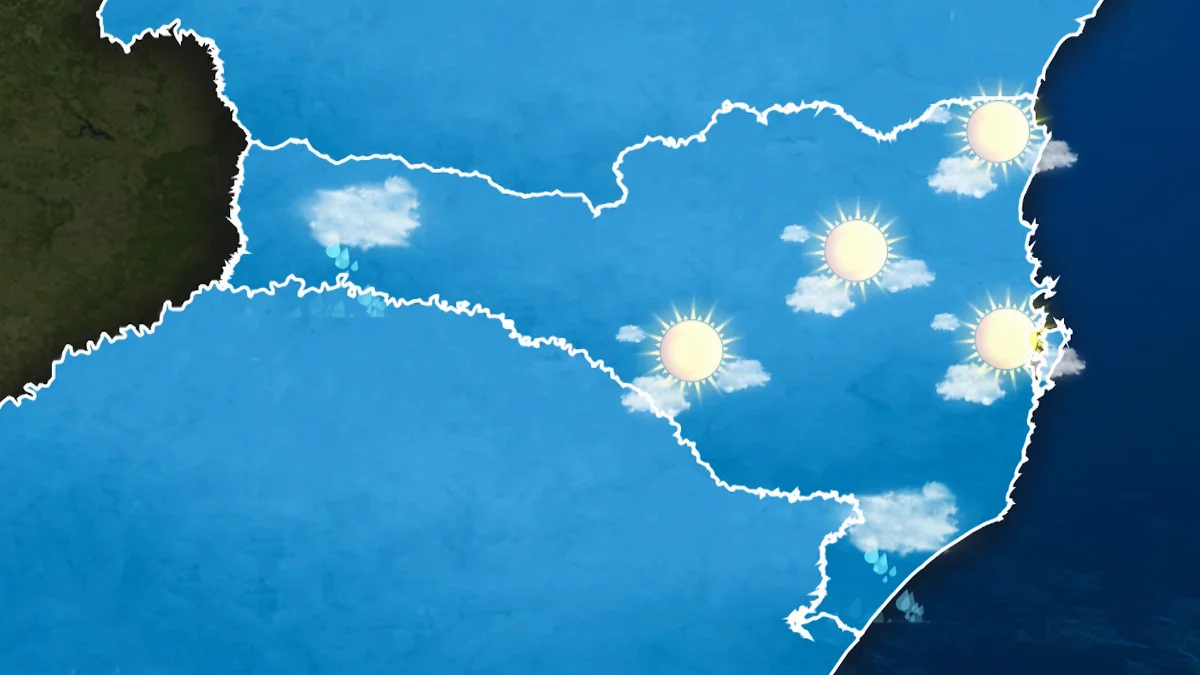 Veja como fica o final de semana e como os sistemas de chuva vão afetar o Alto Vale