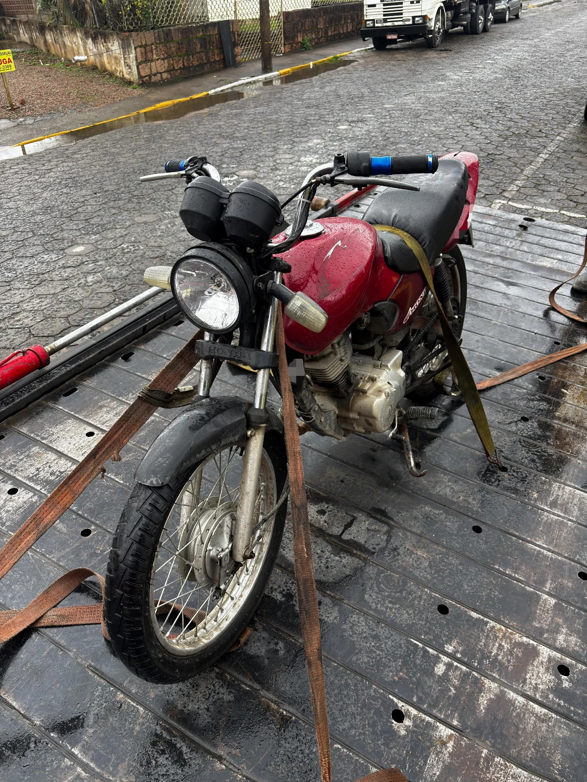 Moto com registro de furto é recuperada em Rio do Sul