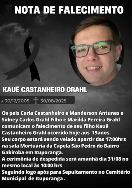 Nota De Falecimewnto