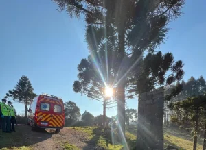 Motociclista morre em acidente na SC-114 em São Joaquim