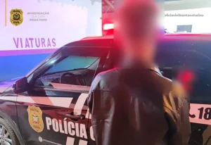 Polícia Civil prende em Alfredo Wagner homem condenado por estupro de vulnerável