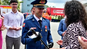 Bombeiro de Rio do Sul se destaca em curso de formação de oficiais